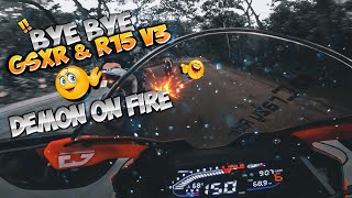 GPXDEMON vs GSXR amp R15 V3 Indo 🏁 Demon on 🔥 Crazy Rider 🤪 Crazy Race 🏍️ [upl. by Anelav]