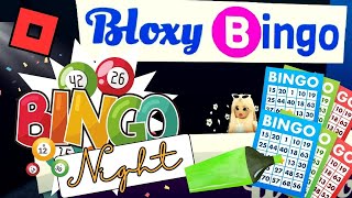 BINGO NIGHT Bloxy Bingo LIVE Roblox Style livestream  American Bingo Game [upl. by Mcnamee]