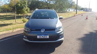 VW CrossFox 16 MA  20162017  FLEX  Cinza [upl. by Marcus607]