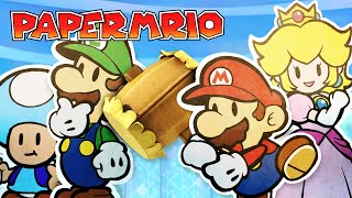 The Fantastic Adventures Of Paper Mario  Paper Mario StopMotion Compilation [upl. by Haimaj]