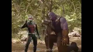 Ant Man vs Thanos LEAKED FIGHT [upl. by Echo]