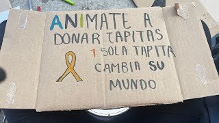 Anímate a donar tapitas [upl. by Nyrhtak]