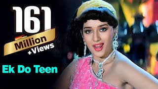 Ek Do Teen  Tezaab 1988  Madhuri Dixit  Alka Yagnik  Bollywood Dance Songs [upl. by Aisat]