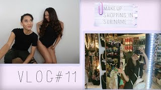 VLOG 11  BEAUTY GURUS  Makeup shopping in Suriname [upl. by Paver189]