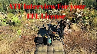 ATF Interview for FFL what its really like [upl. by Belvia644]