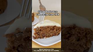 Spiced Applesauce Cake recipe from 1914 [upl. by Inamik]