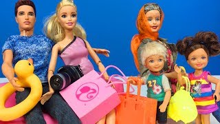 Barbie ve Ailesi Bölüm 122  Tatil Planı  Çizgi film tadında Barbie oyunları [upl. by Yellat]