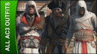 Assassins Creed 3 Walkthrough  All Alternate Outfits [upl. by Stafford]