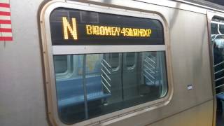 R160 N Train at 86th Street  2nd Avenue [upl. by Isoj]