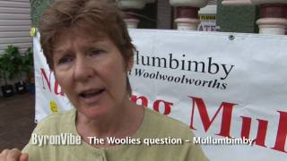 Woolies protest in Mullum [upl. by Lane267]