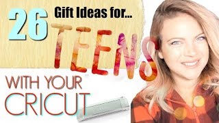 26 Gifts Ideas for Teens with your Cricut [upl. by Ahsienroc666]