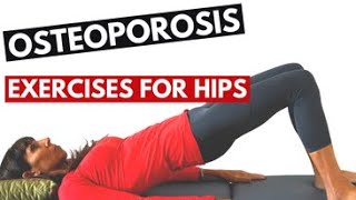 Osteoporosis Exercises for Hips at Home  2 Physiotherapy Safe Exercises [upl. by Singleton]