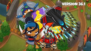 BTD6 Ravine CHIMPS Guide v361 ft Sauda Sky Shredder Downdraft [upl. by Yenahpets]