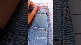 Learn to Fix Waist of Clothes Part 13 shorts [upl. by Toile258]