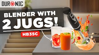 This Immersion Blender Comes With 2 JUGS Duronic HB35C [upl. by Oivaf405]