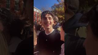 Timothée Chalamet lookalike contest was wild shorts timotheechalamet [upl. by Sivar]