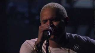 Chris Brown  All Back amp Say It With Me American Music Awards 2011 [upl. by Haida]