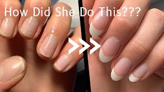 Natural Nail Transformation not what you think [upl. by Okomom766]