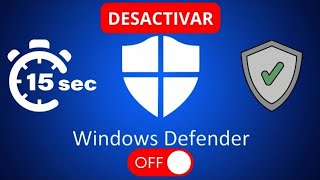 Como Desactivar El Antivirus De Windows Defender [upl. by Sharl933]