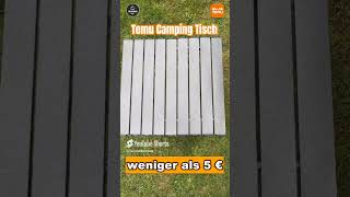 Temu Camping  Tragbarer Klapptisch temu campng vanlife klapptisch tisch outdoor app kaufen [upl. by Atikan47]