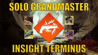 Solo Insight Terminus Grandmaster Nightfall Platinum 1330 Solar Hunter Destiny 2 [upl. by Timothea698]