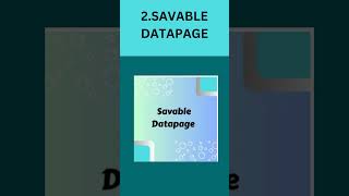 SAVABLE DATAPAGEDATAPAGESDATA TRANSFORMpega tcs [upl. by Howenstein261]