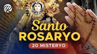 SANTO ROSARYO 20 Misteryo • Tagalog Rosary Complete • All Mysteries [upl. by Pansir]