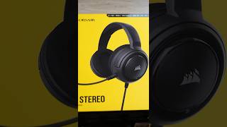 Corsair HS35 Stereo Gaming Headset Unboxing [upl. by Sezen421]