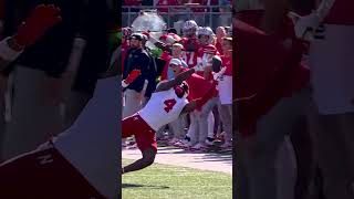 Still a great catch 🤷‍♂️ cfb football nebraska ohiostate [upl. by Magbie]