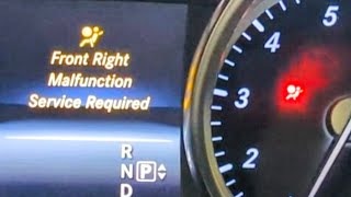 Fix Mercedes Benz Front Right Airbag Malfunction Reset [upl. by Nevin92]