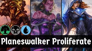 PLANESWALKERS PROLIFERATE PERFECTLY Planeswalker Proliferate Nissa Vraska Vivien  MTG Arena [upl. by Aicilram]