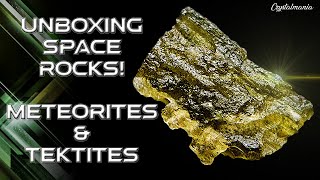 💎Unboxing Meteorites amp Tektites from eBay  Mineral amp Rockcollection💎 [upl. by Palladin459]