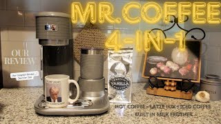 Mr Coffee 4In1  Coffee  Iced Coffee  Latte  Frappes Maker  How Well Does It Work  Lets See [upl. by Domineca]