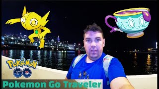 PGTraveler  Awesome Shiny SH Sableye in City  New Pokemon Release  HKG [upl. by Hannavahs]