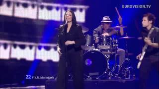 Kaliopi  Crno I Belo  Live  FYR Macedonia  Grand Final  2012 Eurovision Song Contest [upl. by Aiel319]