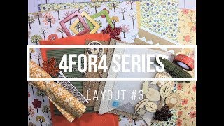 4for4 Series  Fall Round Layout 3 [upl. by Hattie799]