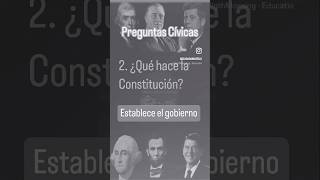 Ciudadanía Americana 🇺🇸preguntas cívicas [upl. by Nathalia]