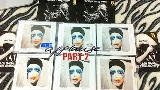 26 Lady Gaga Collection Applause Singles Update PART 2  Korean amp Hong Kong CD Single [upl. by Naima]