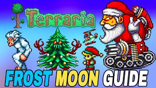 Terraria How To Summon amp Defeat The Frost Moon Christmas Event [upl. by Emili]