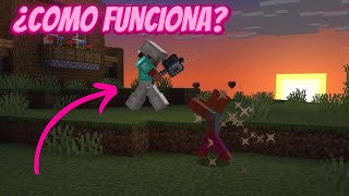 COMO USAR el MAZO en MINECRAFT [upl. by Roleat]