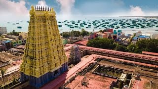 Rameswaram Temple india shiva ganesh vks sriram travel ayodhyarammandir ramsetu ramayanaVKS [upl. by Ailongam590]