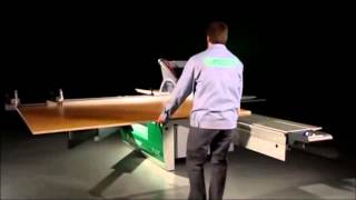 Altendorf F45 Sliding Table Saw [upl. by Yedoc816]