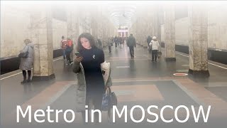 From Avtozavodskaya to Paveletskaya by metro [upl. by Canfield]