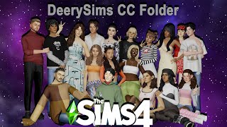 DeerySims Sim Dump amp 2 GB CC Folder for Low End PCS ✨ l Maxis Match CC Folder l The Sims 4 [upl. by Chris]