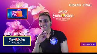 🔴LIVE FRANCE REACTS FINAL EUROVISION JUNIOR SPAIN 2024 NORTH MACEDONIA🌎 [upl. by Fosdick]