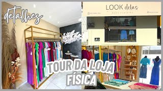 TOUR pela loja física de roupas Look Delas [upl. by Enitsenrae]