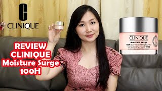 REVIEW Clinique Moisture Surge 100H 100 hour Auto Replenishing Hydrator Gel untuk kulit kering [upl. by Mcdowell569]