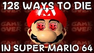 128 ways to die in Super Mario 64 [upl. by Rosel711]