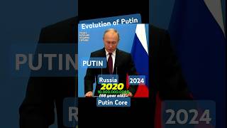 Evolution of Putin 🇷🇺 putin russia evolution 2024 ukraine trump usa zelensky eu core [upl. by Lothair]