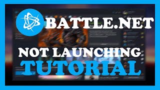 Battlenet  How to Fix Not Launching  Complete TUTORIAL 2022 [upl. by Hammond]